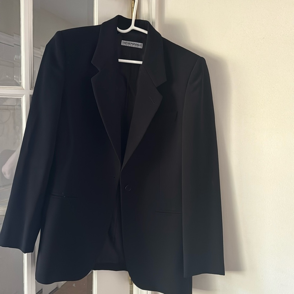 Emperio Armani navy women’s pantsuit